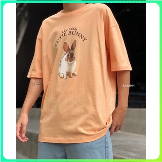 เสื้อยืด Freesize ลาย Bunnyสามารถปรับแต่งได้