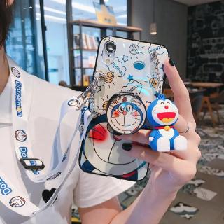 เคสโทรศัพท์เคสโทรศัพท์มือถือพิมพ์ลาย Doraemon สําหรับ Oppo A5S A 7 A 3s A 83 A 57 A 39 A 59 F 1s