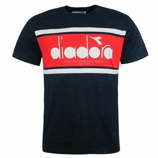 เสื้อผ้าผชเสื้อยืด พิมพ์ลาย Diadora สําหรับผู้ชายS-5XL