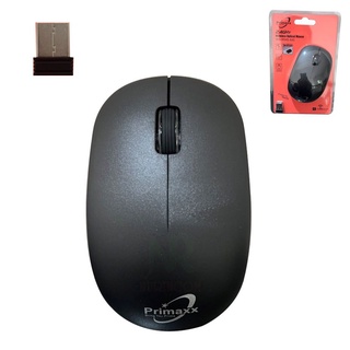 เม้าไร้สาย 2.4G WIRELESS MOUSE เม้าส์ไร้สาย Primaxx เม้าส์ไร้สาย 2.4 Wireless Optical Mouse รุ่น WS-WMS-545