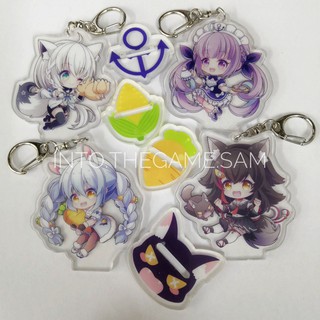 [พร้อมส่ง] พวงกุญแจสแตนด์อะคริลิค Hololive Vtuber Stand Acrylic Keychain เป็น Fanmade