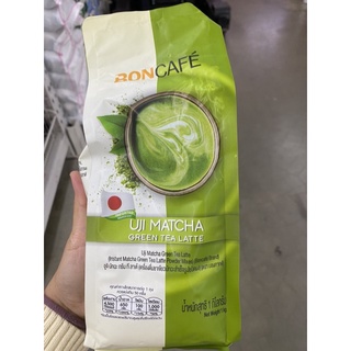 เครื่องดื่ม ชาเขียว มัทฉะ สำเร็จรูปชนิดผง ตรา บอนกาแฟ 1 Kg. Instant Matcha Green Tea Latte Powder Mixes ( Boncafe’ Brand ) อูจิ มัทฉะ กรีนที ลาเต้