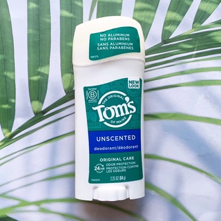 โรลออนสติ๊ก Natural Deodorant Original Care, Unscented 64 g (Toms of Maine®)