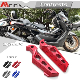 XMAX Motorcycle Accessories Rear Passenger Footrest Foot Rest Pegs Rear Pedals anti-slip pedals For YAMAHA XMAX 125 250