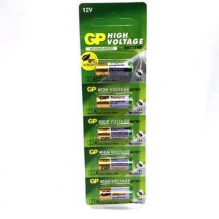 ถ่านรีโมทย์GP23A/27A(1 แพ็ค5 ก้อน)#BATTERY12V#รีโมทย์รถ#รีโมทย์บ้าน