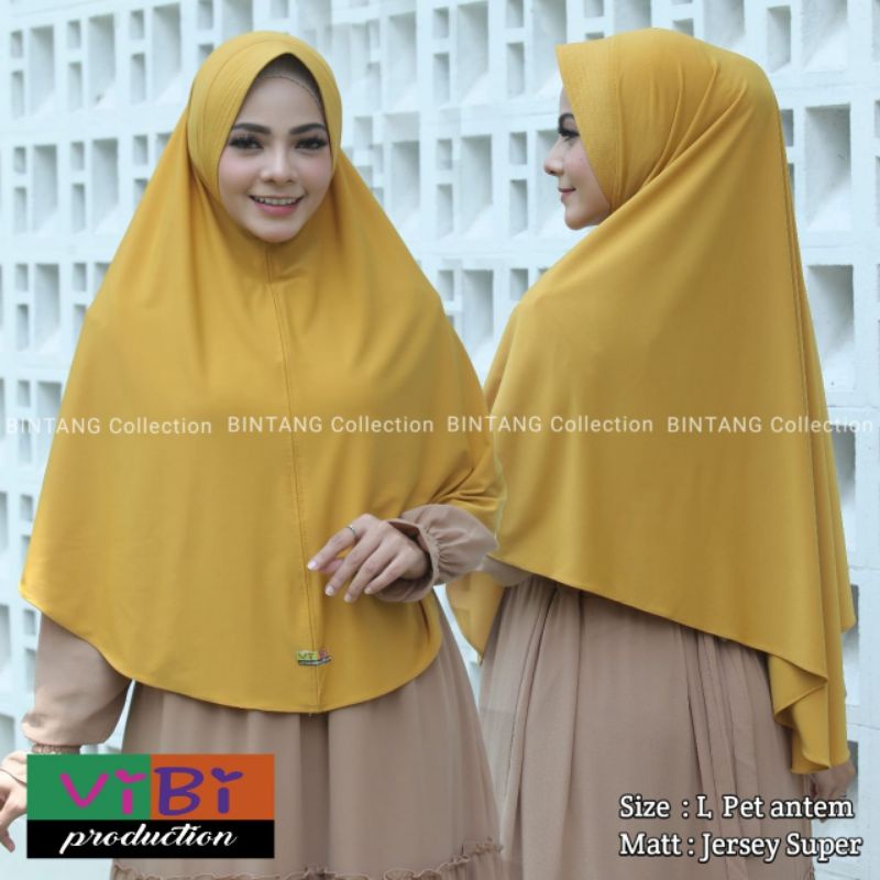 ฮิญาบสําเร็จรูป Lamila Pet Antem/Jersey super/High Quality/Ori By Vib Production