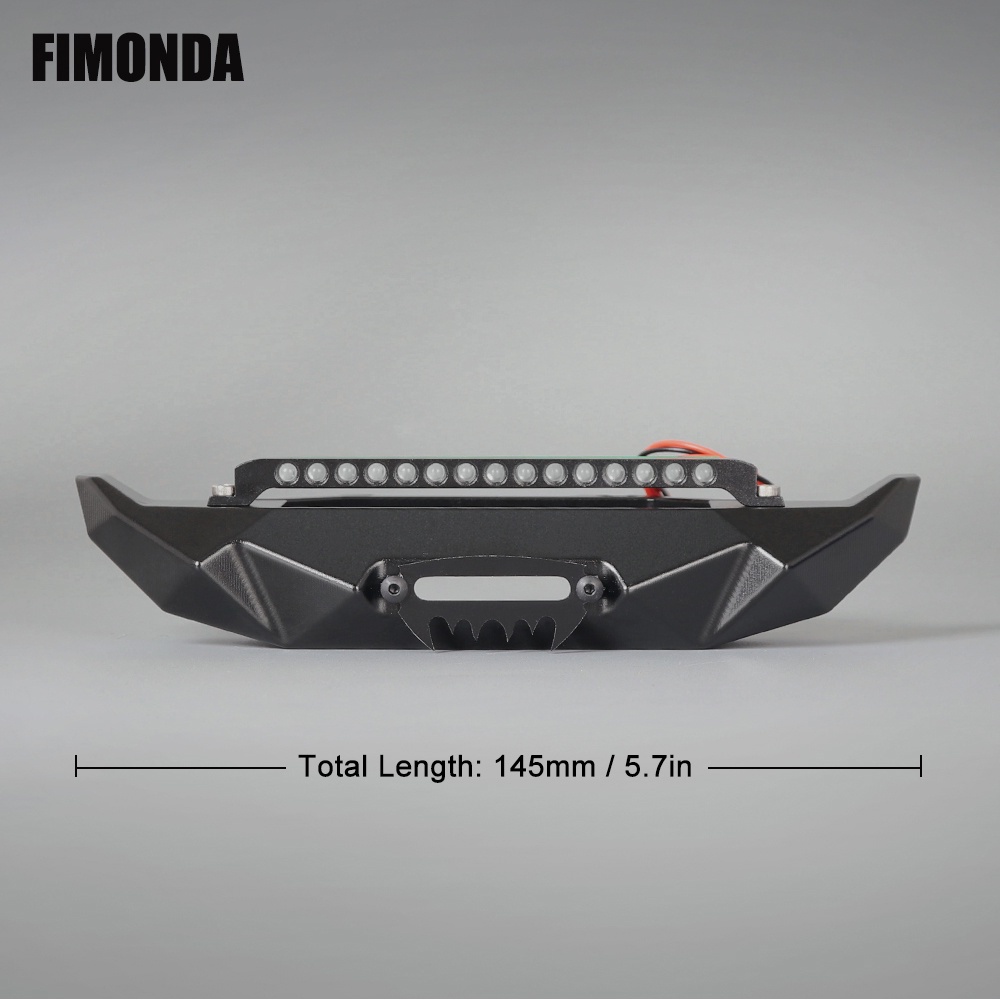 Pare-chocs Avant En Métal Pour RC Crawler Car - Guadeloupe