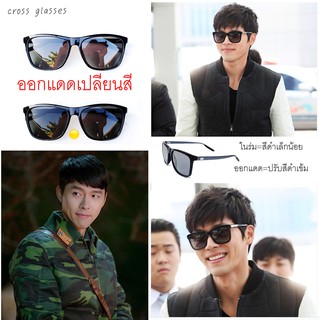 แว่นกันแดด เลนส์HD Polarized Auto ออกแดดเปลี่ยนสี แว่นขับรถ รหัส SGUVA02