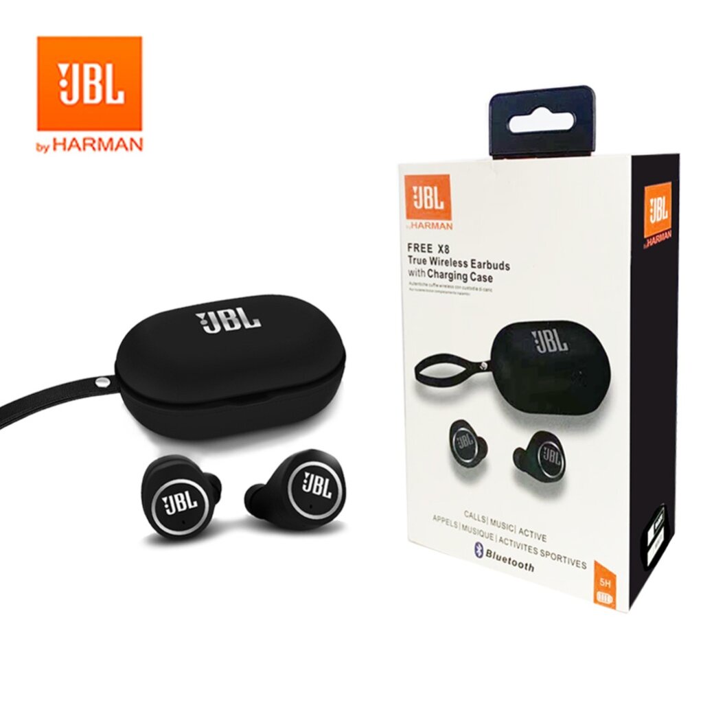 JBL Free X8 True Wireless Earbuds with Charging Case