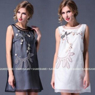 HANDDING HI-CLASS MIDI DRESS