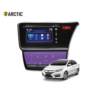 ARCTIC ฟิล์มกันรอยรถยนต์ ภายในรถ PianoBlack Honda City 2018 (V+ / SV / SV+) - บริเวณที่ปรับแอร์