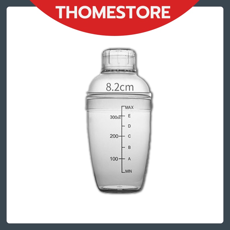 THOMESTORE เชคเกอร์ 350ml ผสม ชานม ไข่มุก
