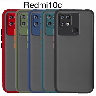 เคสขอบสีกันกล้อง Redmi10C/Redmi10A/Redmi10(พร้อมส่งจากไทย)