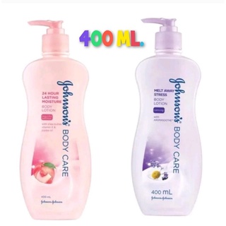 Johnson Body Care โลชั่นจอห์นสัน บอดี้แคร์ ขนาด 400 มล.จำนวน 1 ขวด มี 2 ช้อยส์ให้เลือกตามสูตร