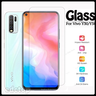 Tempered Glass On For Vivo Y30 Y50 Y12 Y17 Y15 Y3 Screen For ViVO Y11 2019 iQOO Neo3 X30 PRO Protective Glass Film