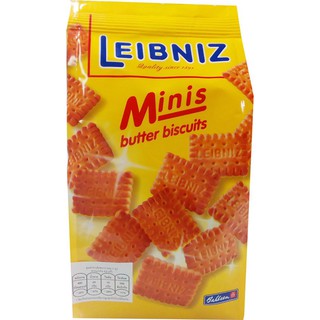 Bahlsen Leibniz Minis Butter บาห์ลเซ่น ไลบนิซ มินิส รสเนย 1pk แพ็ค3ชิ้น