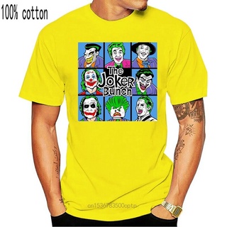 เสื้อยืดผ้าฝ้ายพิมพ์ลายคลาสสิก เสื้อยืด พิมพ์ลาย The Joker Bunch Comic Villain Phoenix Jared Leto แนวสตรีท สีดํา สําหรับ
