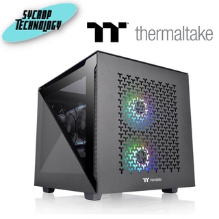 เคสคอมพิวเตอร์ mATX(NP) THERMALTAKE DIVIDER 200 TG AIR (BLACK,CA-1V1-00S1WN-01) ประกนัศูนย์ เช็คสินค้าก่อนสั่งซื้อสินค้า