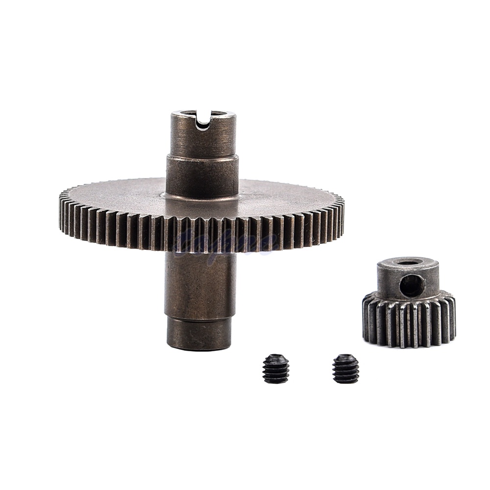 Wltoys 104001 Rc รถอะไหล่อัพเกรดโลหะเกียร์ลดโลหะพร้อมมอเตอร์เกียร์ Pinion wltoys 104001  อุปกรณ์เสริ
