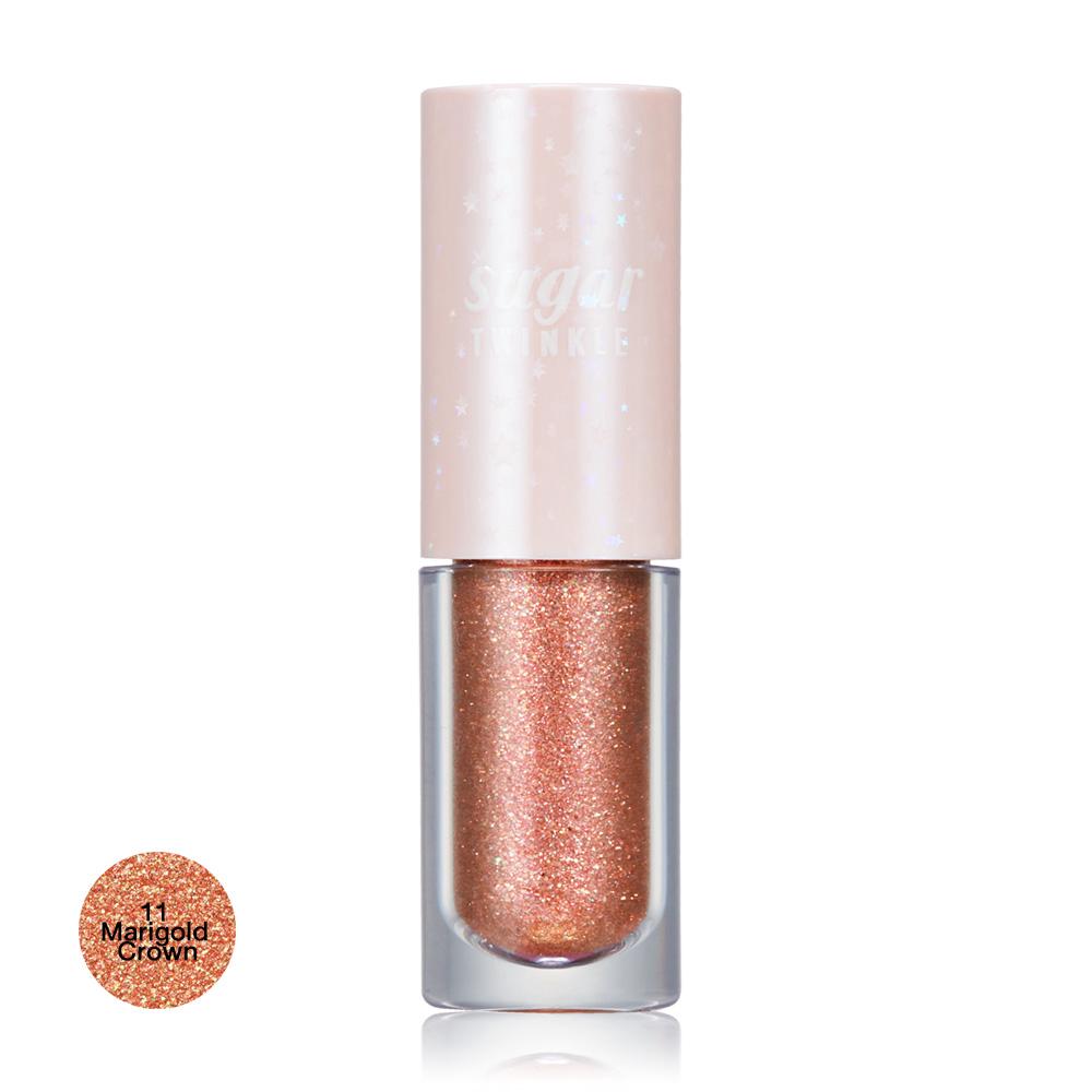 Peripera Sugar Twinkle Liquid Shadow Marigold Crow ขายส่ง