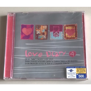 ซีดีเพลง ของแท้ ลิขสิทธิ์ มือ 1 ในซีล...250 บาท รวมศิลปิน อัลบั้มรวมฮิต "Love Diary 4"