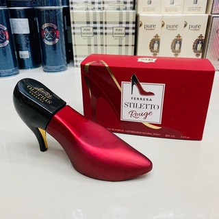 ราคาต่อขวด น้ำหอมผู้หญิง FERRERA STILETTO ROUGE ขนาด 100 มล.กลิ่นแนว ORIENTAL FLORAL ฟีลลิ่งหวานปนเซ็กซี่