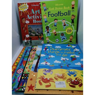 Usborne, Activity book  ( Sticker, Dot to Dot, Colouring, Paint, ... Things to make) - 122