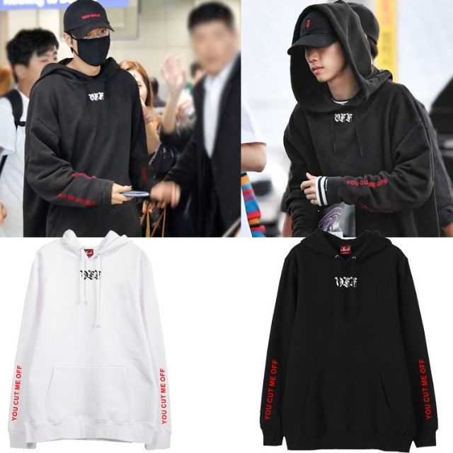เสื้อฮู้ด Mark GOT7 & Lee Minho You Cut Me Off