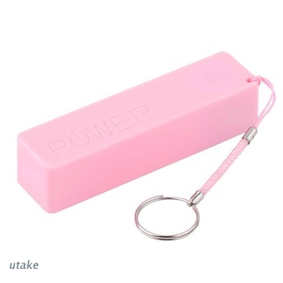 Utake พาวเวอร์แบงค์ USB แบบพกพา สําหรับ 1x18650 DIY