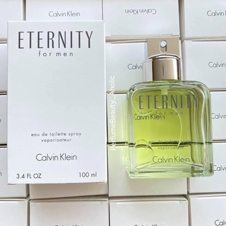 CK Eternity For Men 100ml. (EDT) กล่องเทส แท้100% ทักแชทเช็คสต็อกก่อนสั่งนะคะ