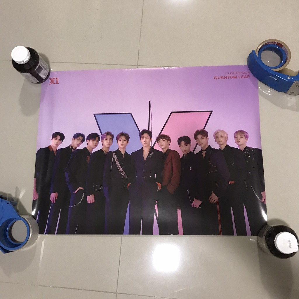 พร้อมส่ง โปสเตอร์ X1 POSTER KPOP