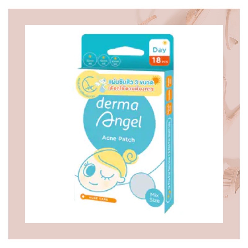 ✨พร้อมส่ง✨แท้💯Derma Angle Acne Patch Day 18 pcs