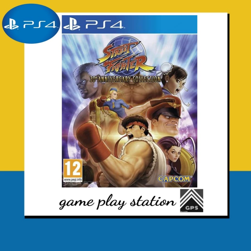 ps4 street fighter 30th anniversary collection ( english zone 2 )