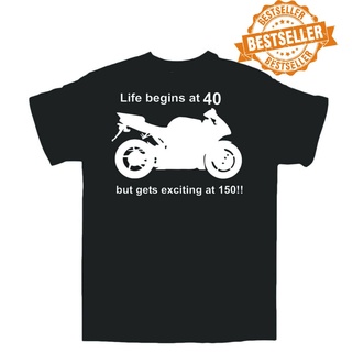 tshirtเสื้อยืดคอกลมฤดูร้อนขายดี เสื้อยืดคลาสสิก พิมพ์ลาย BIRTHDAY SUPERBIKES RACING YAMAHA SUZUKI ROSSI X HFlljb91BPabdf