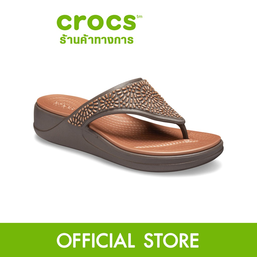 Crocs discount diamante flip