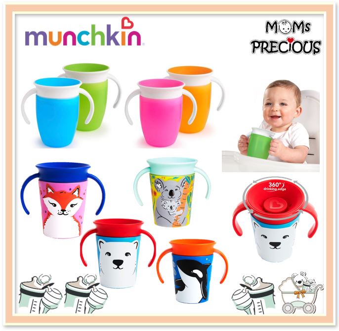 Munchkin Miracle 360 Trainer Cup 7oz/ WildLove Trainer Cup 6oz