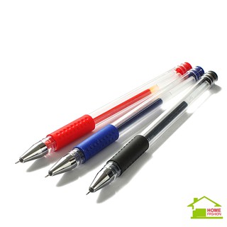 (H-331) ปากกาหมึกเจล แพ็ค 3 สี ปากกาหัวลูกลื่น ปากกาหัวเข็ม ปากกาน้ำเงิน