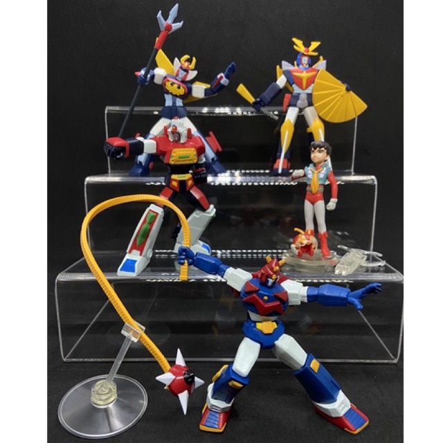 🔥 Bandai Super Robot Wars Gashapon Best Posing Figure Daimos, Trider G7, Daitarn 3, Voltes V, Kappei