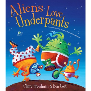 English Book Aliens Love Underpants: Deluxe Edition หนังสือใหม่พร้อมส่ง