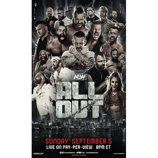 dvd มวยปล้ำ Aew allout 2021