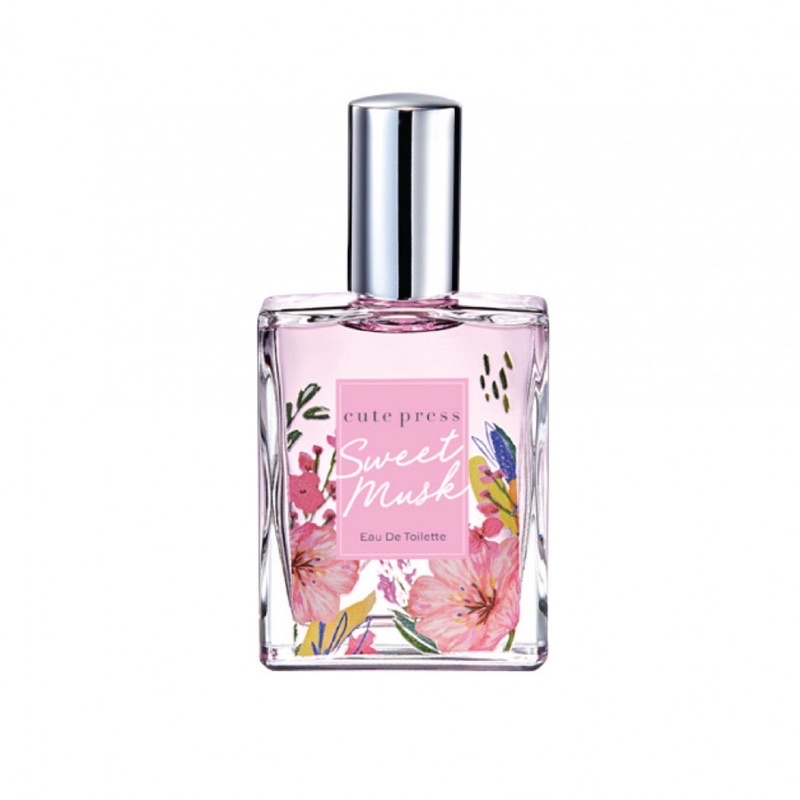 (1ขวด) Cute Press Sweet Muskน้ำหอมผู้หญิง(35มล) คิวเพรส สวีท มัสค์ อินเลิฟ โอ เดอ ฟาร์ฟูม35มาก