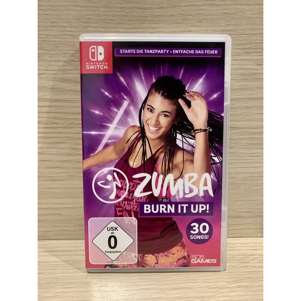 แผ่นเกมส์ Zumba nintendo มือ2และมือสอง Nintendoswitch game มือสอง NSW game มือสอง ตลับเกม มือสอง