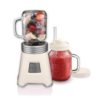 Oster เครื่องปั่นน้ำผลไม้ Ball Mason Jar Mixer Bledner รุ่น BLSTMM (WHITE)