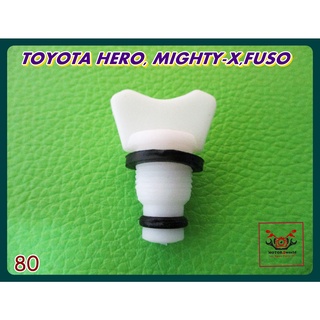 TOYOTA HERO MIGHTY-X FUSO DRAIN SCREW "WHITE" SET (1 PC.) (80) // สกรูถ่ายน้ำ (1 ชิ้น) สินค้าคุณภาพดี