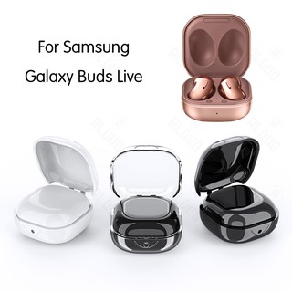 Clear TPU Skin Cover For Samsung Galaxy Buds Live Wireless Headset Shockproof Soft Protective Earphone Cover for Galaxy Buds pro