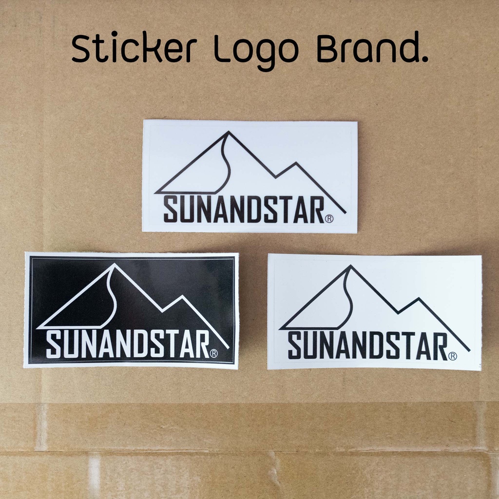 SUN AND STAR 3M High Quality Sticker สติ๊กเกอร์ กันน้ำ กันฝน กันแดด