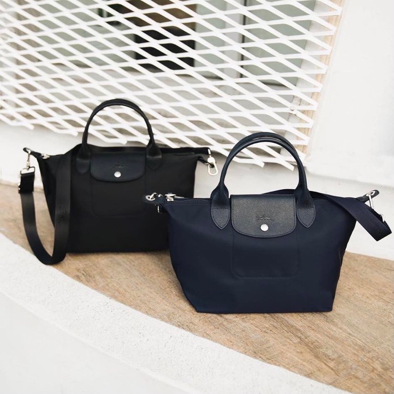 New  Longchamp Le Pliage Neo size s  ลองชอม นีโอ รุ่นใหม่สายสะพายปรับระดับได้