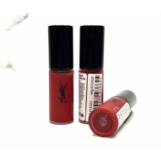 ลิปสติก YSL Tatouage Couture Velvet cream Lipstick 3 ml. สี 201