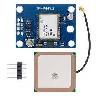 GY- NEO6Mv2 New Neo-6M Gps โมดูล Gps Neo6Mv2 พร้อมรีโมทควบคุม Eeprom Mwc Apm 2.5 ขนาดใหญ่สําหรับ Arduino