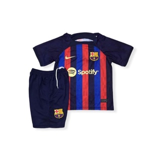 เสื้อกีฬาฟุตบอล Barcelona สําหรับเด็ก 2023